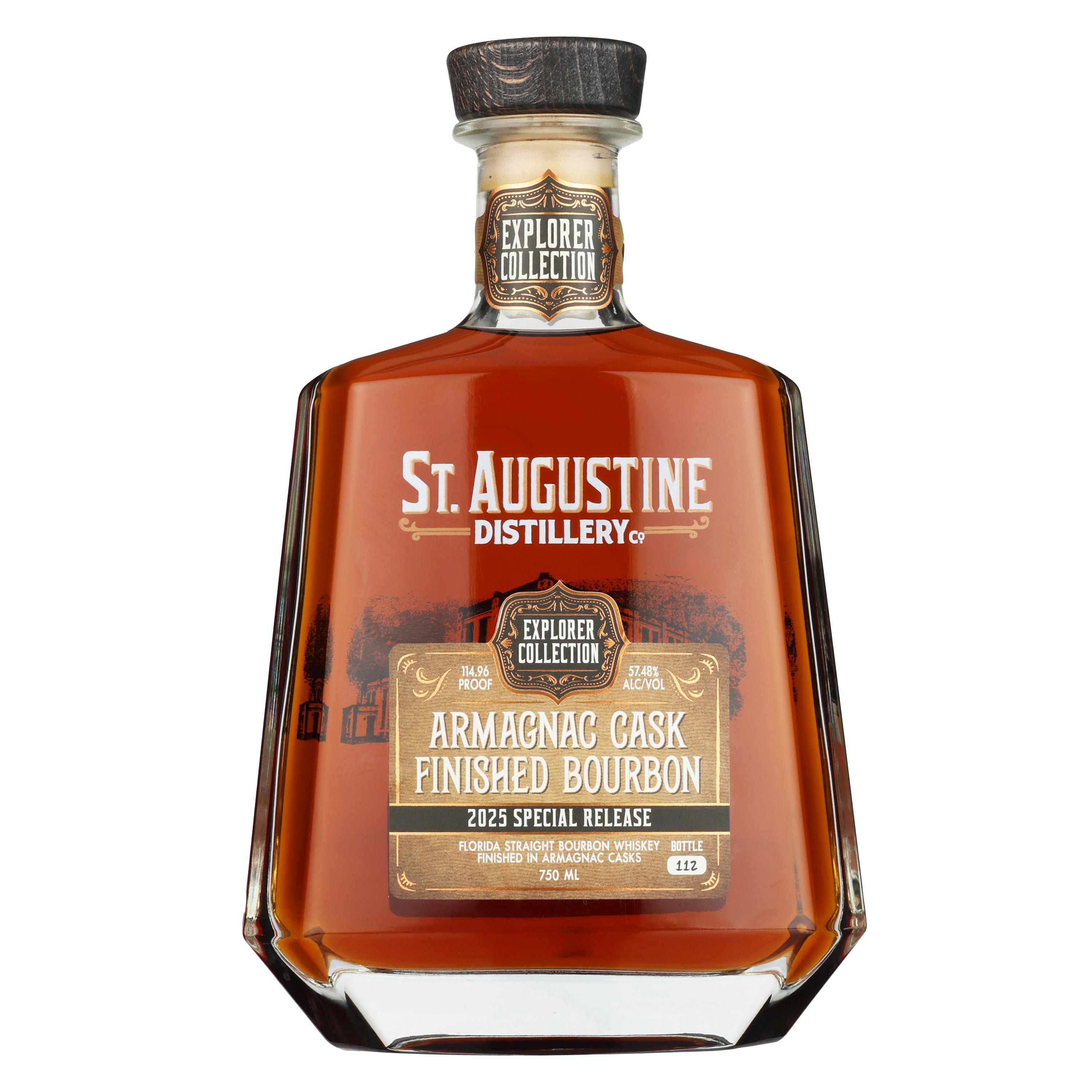Armagnac Cask-Finished Bourbon – St. Augustine Distillery Armagnac Cask-Finished Bourbon – St. Augustine Distillery